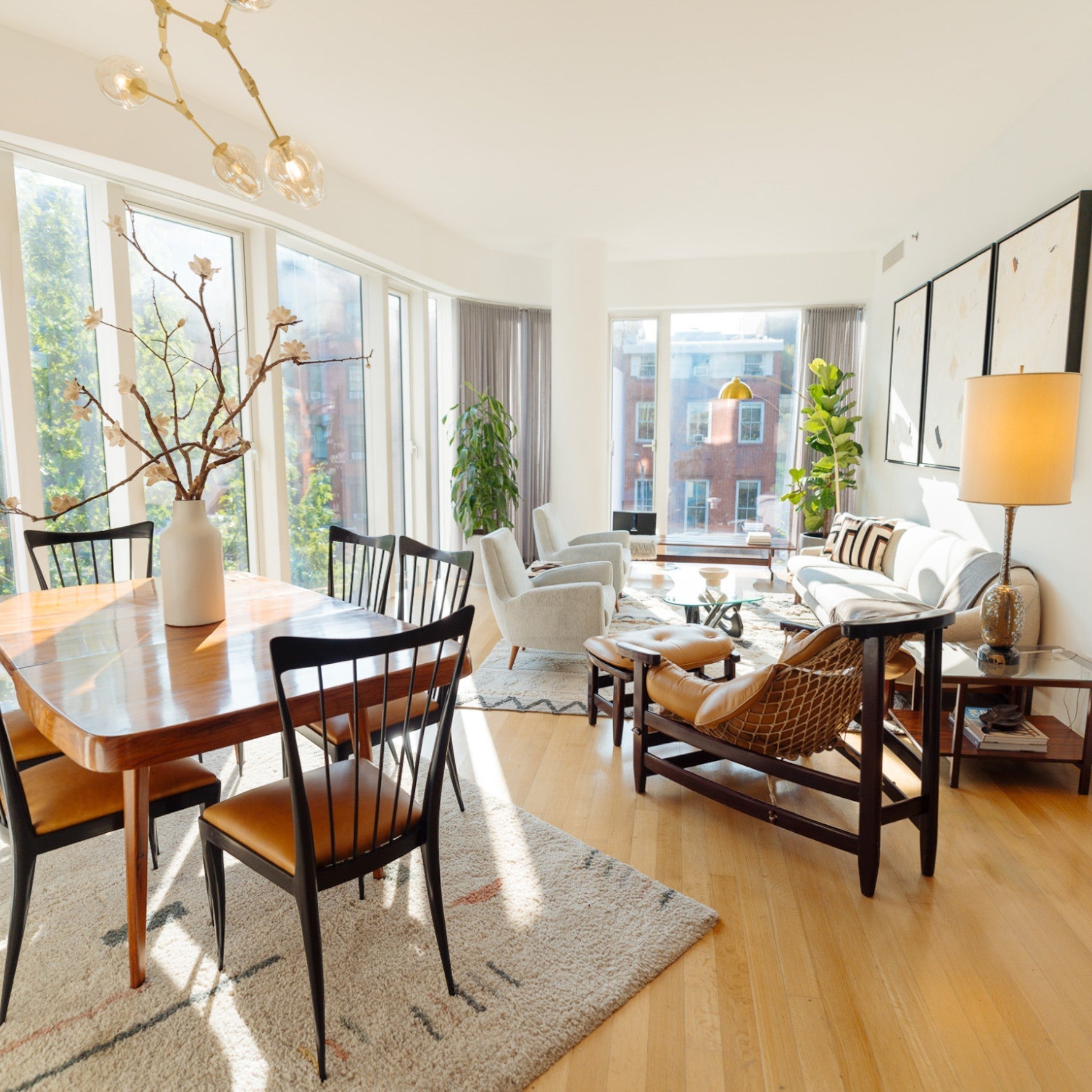 Brazilian Modernism Meets NYC Real Estate: Staging at One Jackson Square