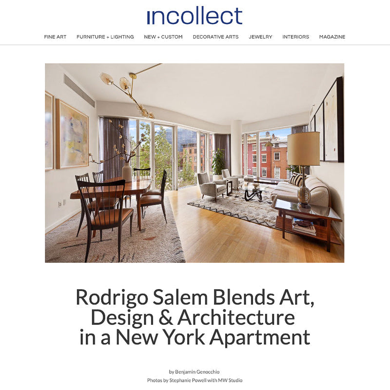 Rodrigo Salem Blends Art, Design, & Architecture in a New York Apartment