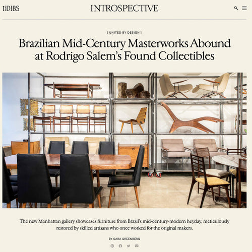 Brazilian Mid-Century Masterworks Abound at Rodrigo Salem’s Found Collectibles