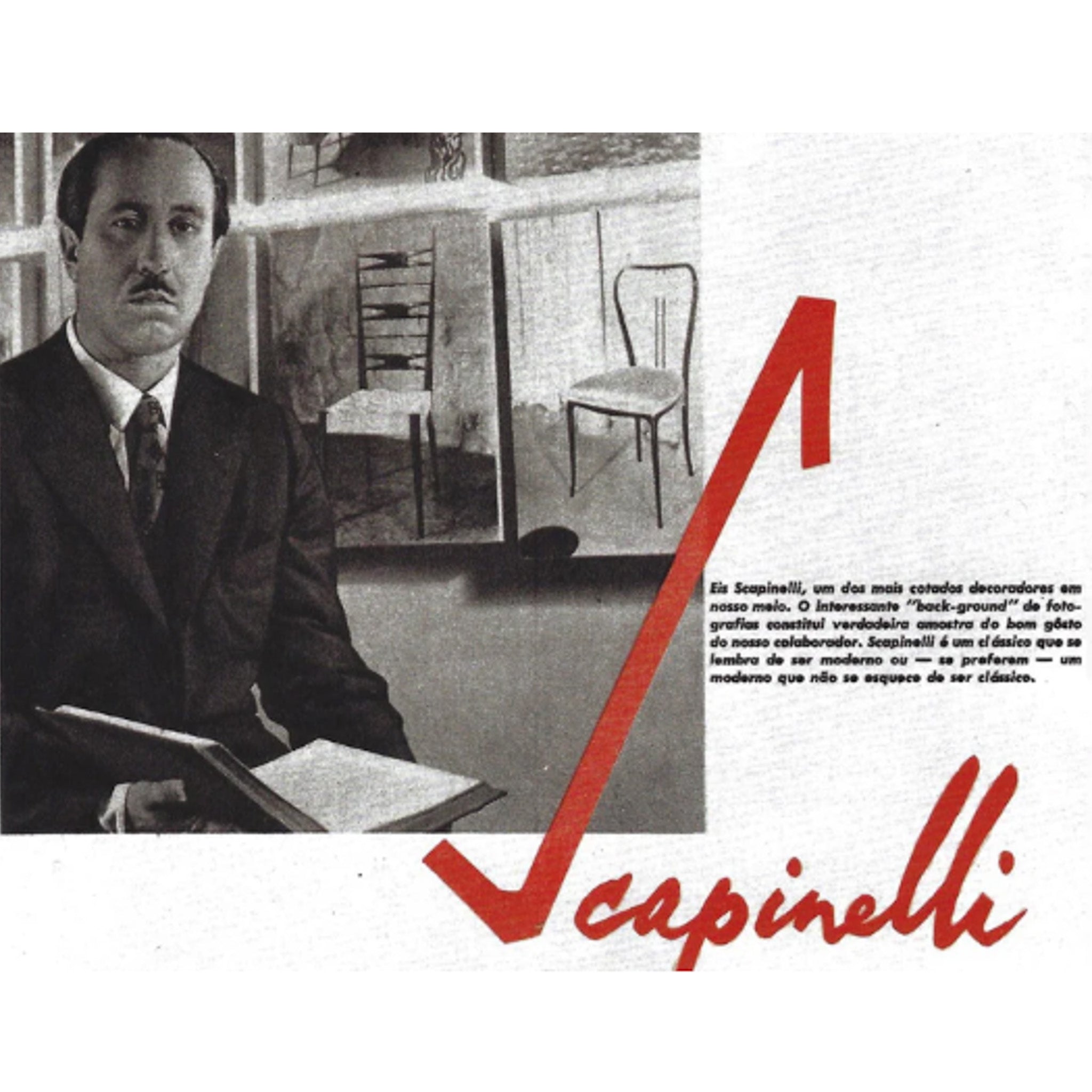 Found Collectibles presents the works of Giuseppe Scapinelli (1952-1964)