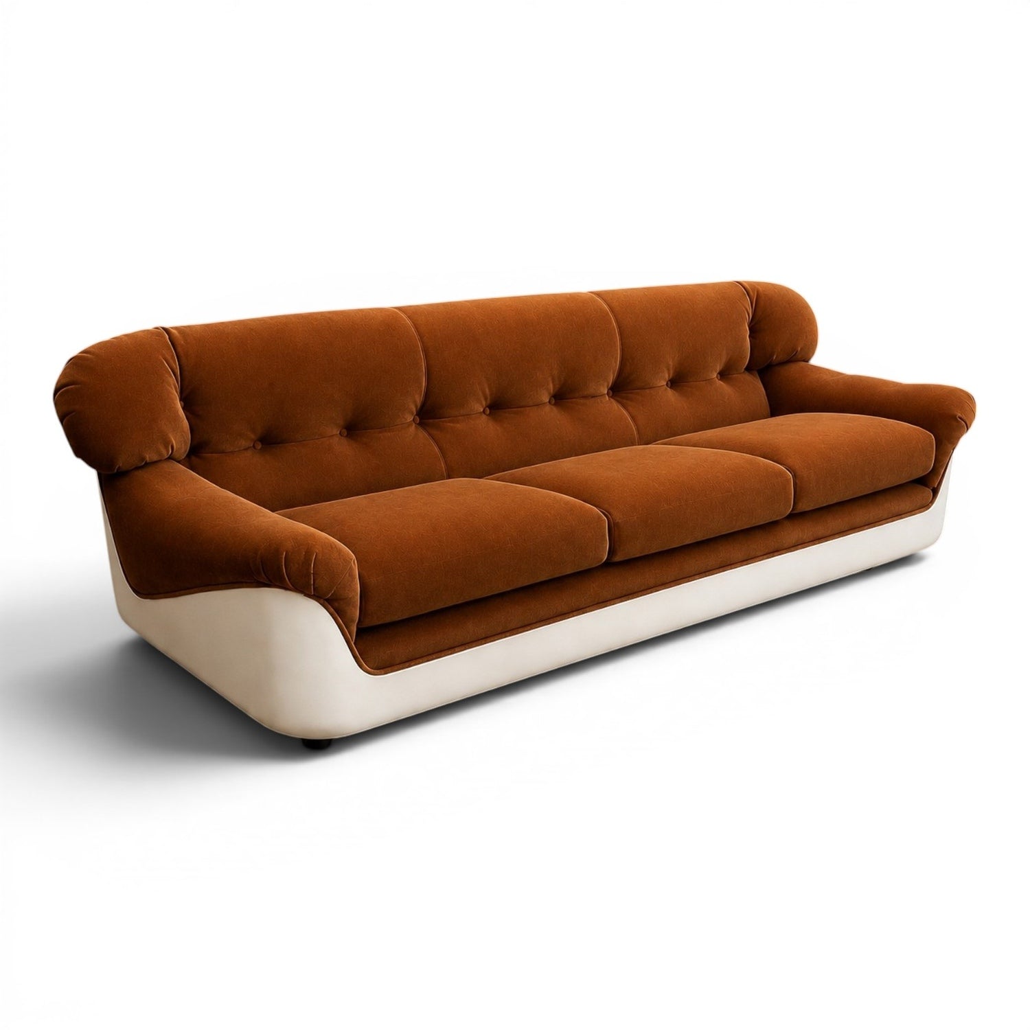 絵画 The New Couch! Brazilian Modern “VIP” Sofa in Fiberglass & Mohair by Jorge