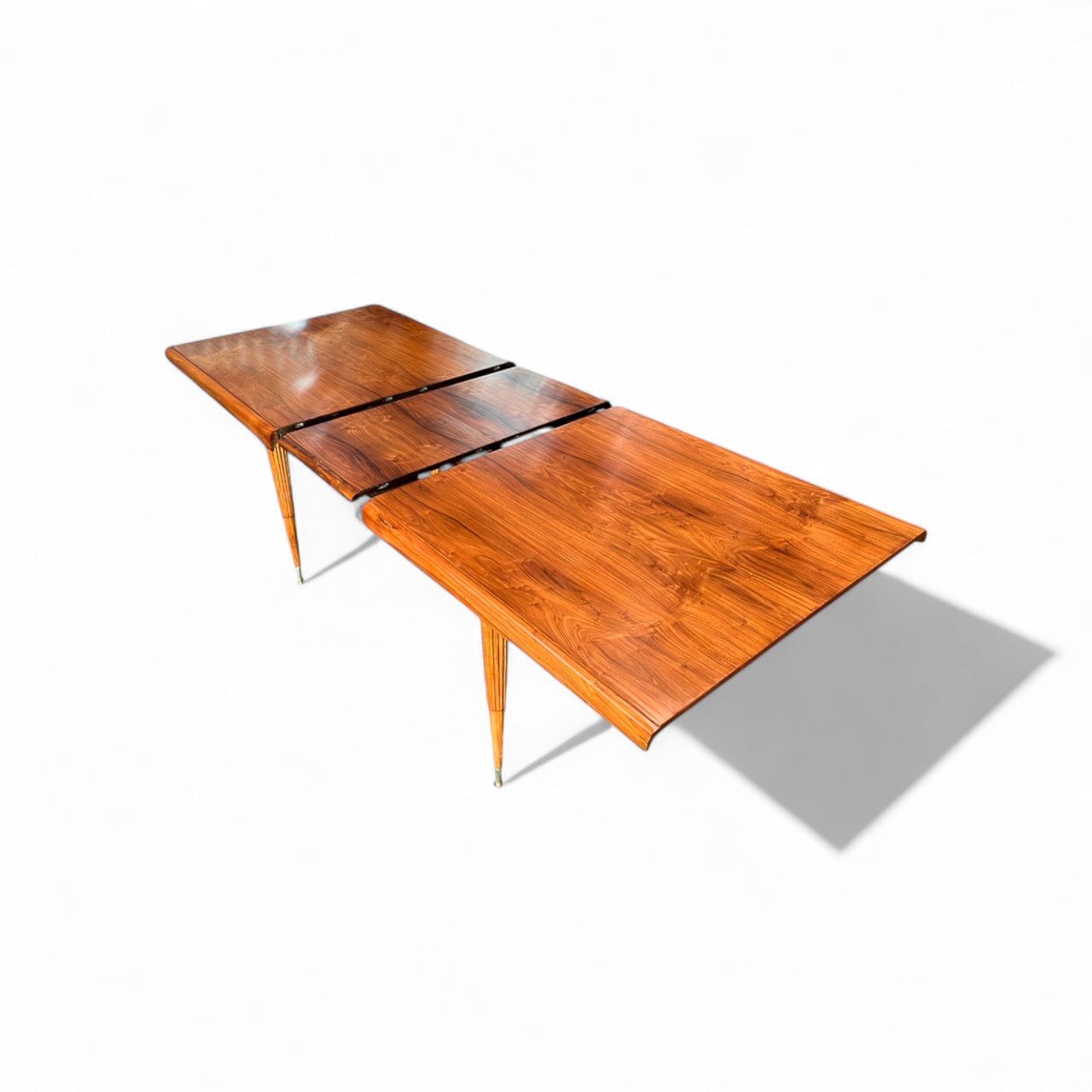 Extendable Dining Table in Caviuna wood, Giuseppe Scapinelli, 1950s - Lot 628A