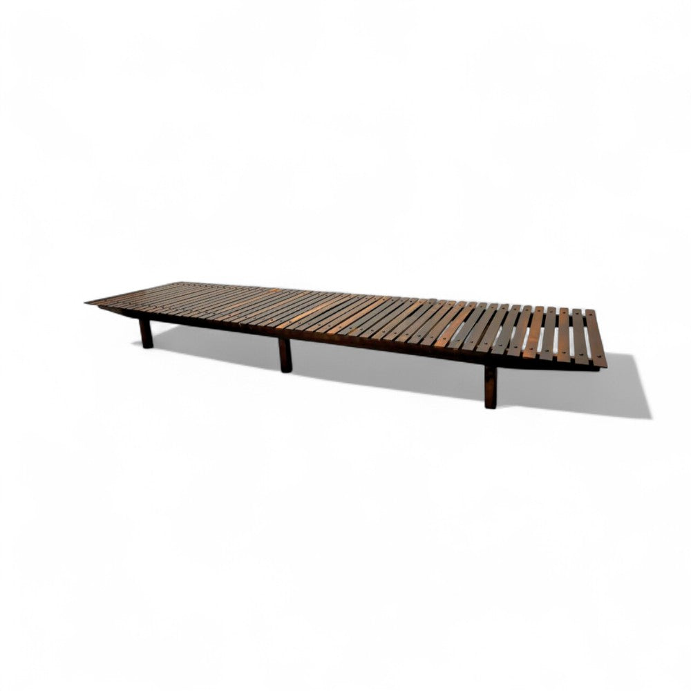 Mucki bench in Rosewood, Sergio Rodrigues, 1958 - Lot 872