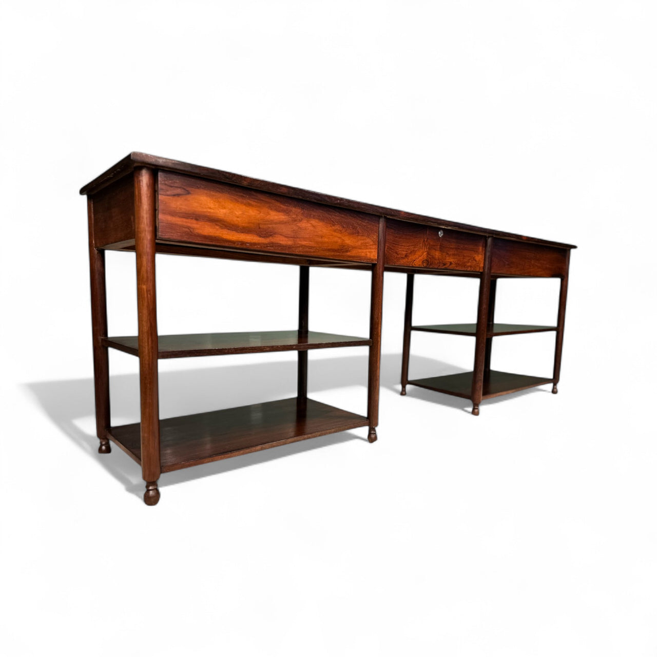 Dresser/Sideboard with Drawers & Shelves in Rosewood, Unknown, 1960s - Lot 724