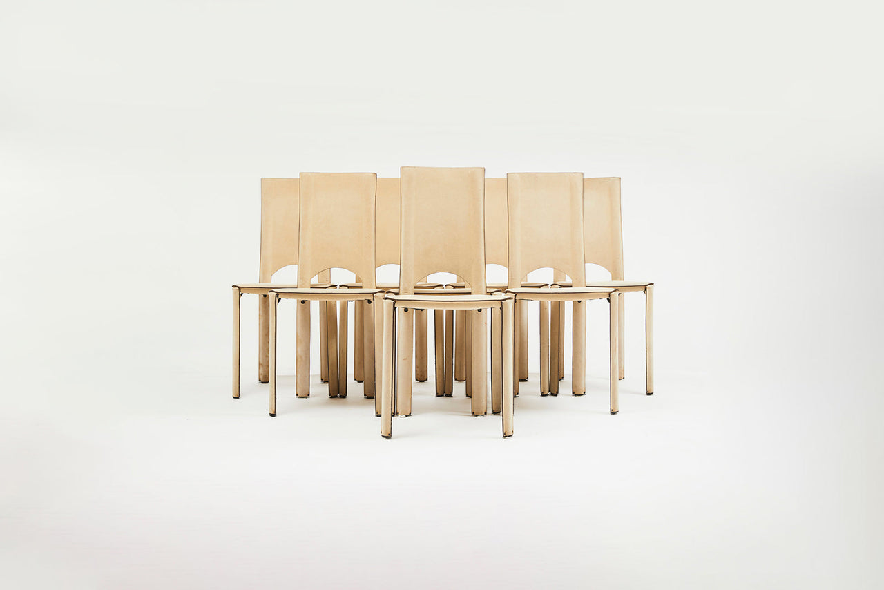 Set of Eight Chairs by Mario Bellini, c. 1970s - Lot 20