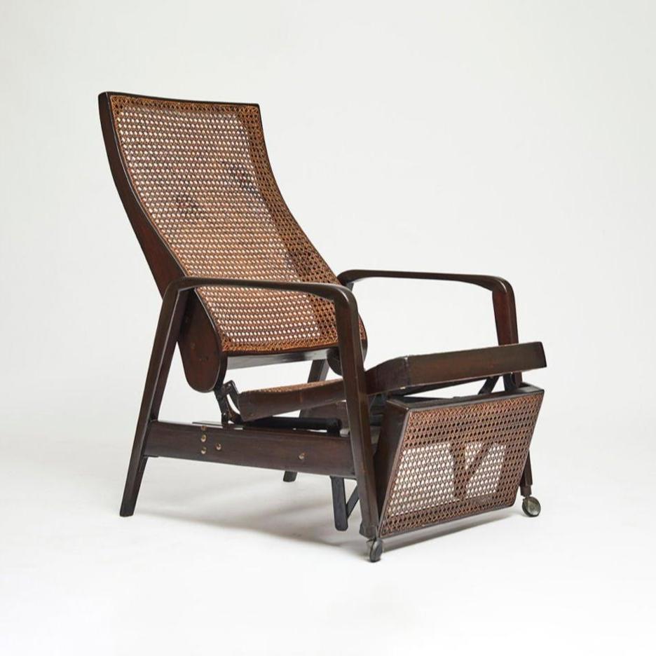 Reclining Sun Chaise Lounge, Walter Gerdau, 1940s - Lot 82