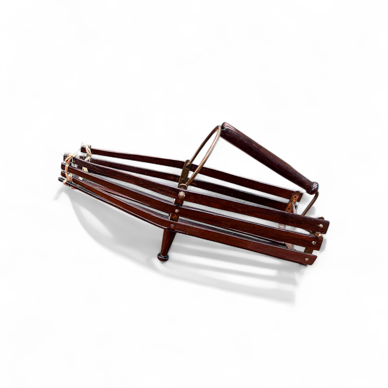 Wine holder in Rosewood & Metal, Unknown, 1960s - Lot 673A