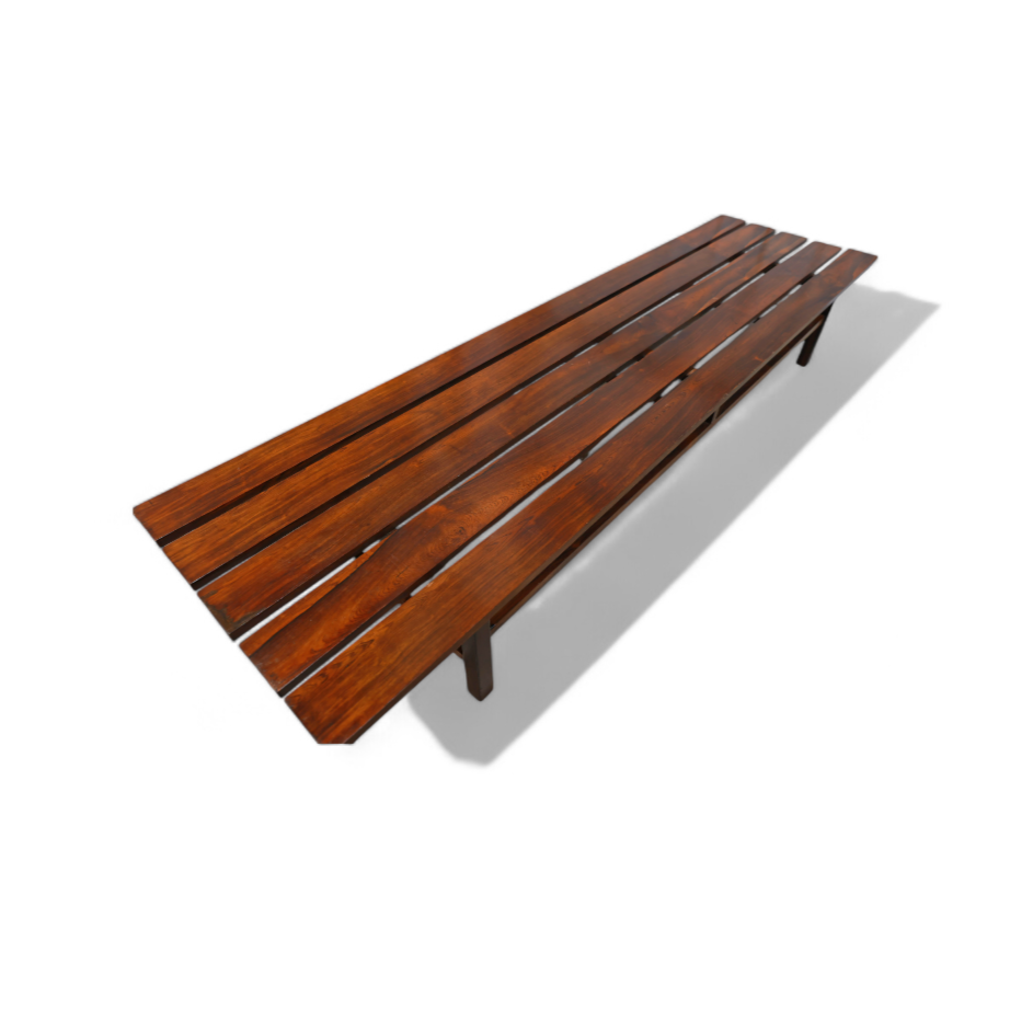 Bench in Rosewood, Attributed to Joaquim Tenreiro, 1960s - Lot 318