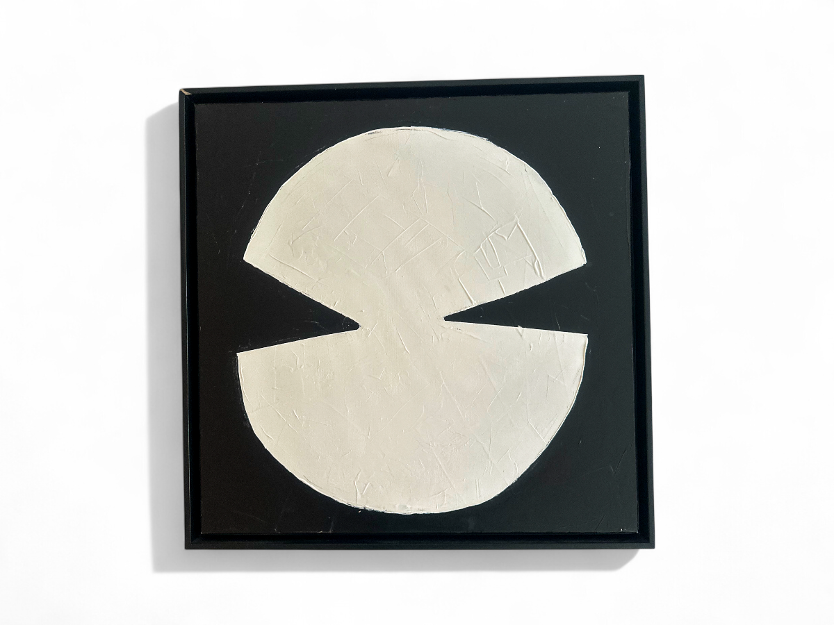 Oil on Canvas, Black & White Series, Iris Dankner, New York, 2023 - Lot ID5