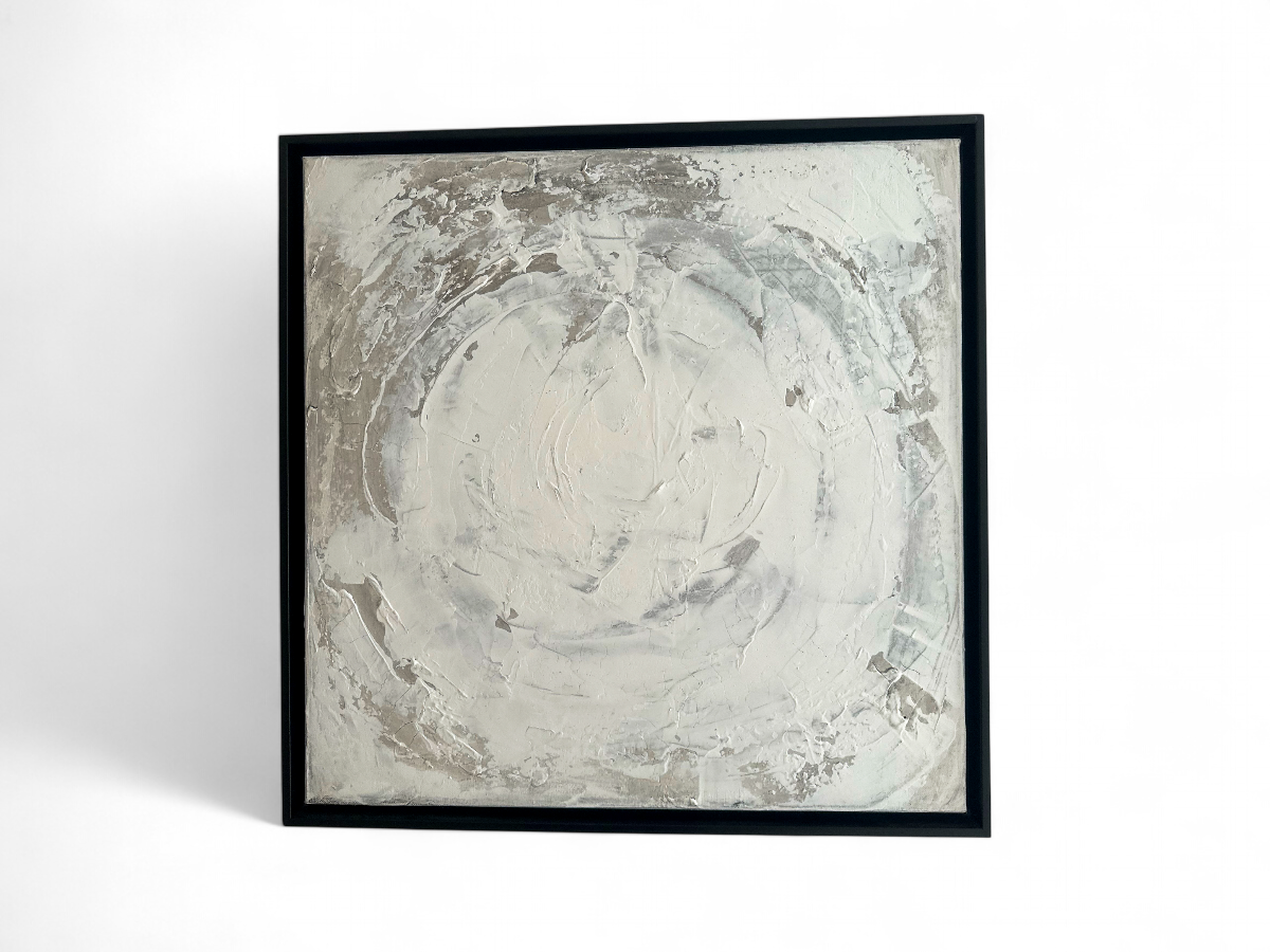 Oil on Canvas, Black & White Series, Iris Dankner, New York, 2023 - Lot ID9