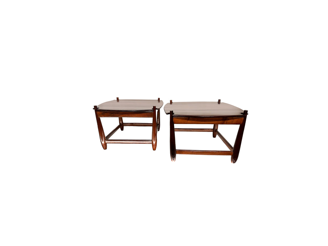 "Arimelo" Side Tables by Sergio Rodrigues, 1958 - Lot 596