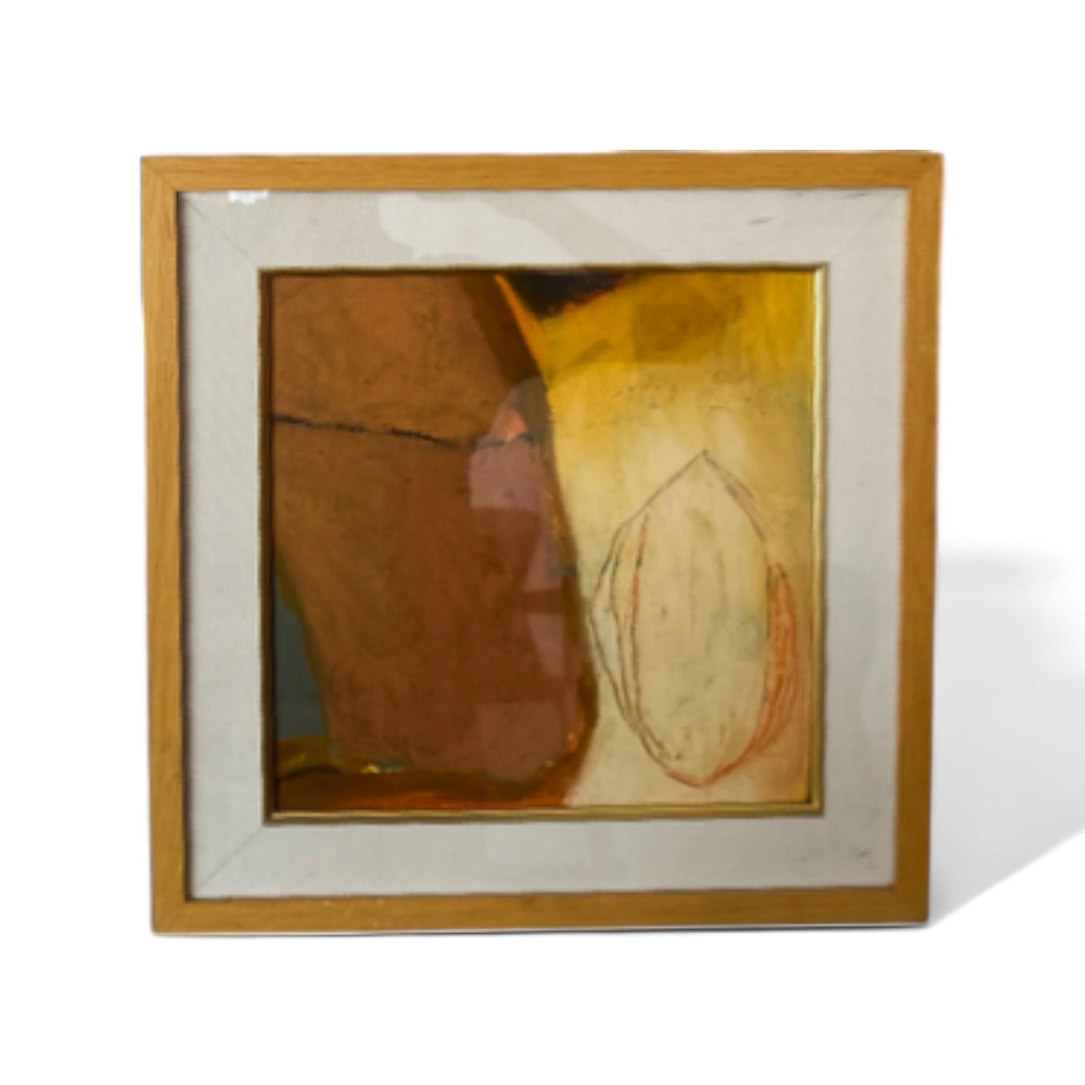 Oil on Paper, Yellow Series, Susan Block, New York, 2020 - Lot A17