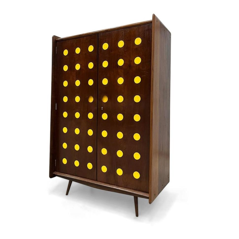 Armoire in Imbuia Wood by Moveis Cimo, c. 1950 - Lot 470