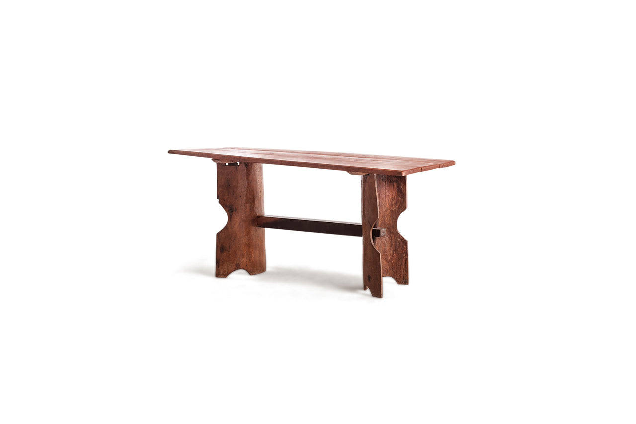 “Denuncia” Dining Table in Solid Wood by Jose Zanine Caldas, 1970’s  - Lot 481