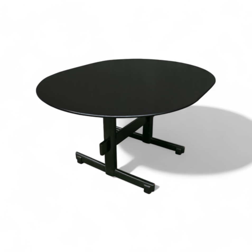 Extendable Table with Ebony Finish, Novo Rumo, 1960s - Lot 144