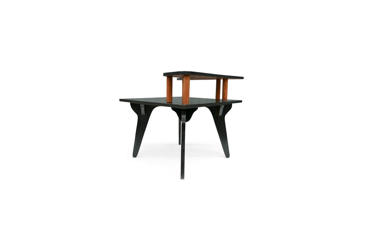 Black Accent Table by Jose Zanine Caldas, 1950s - Lot 332