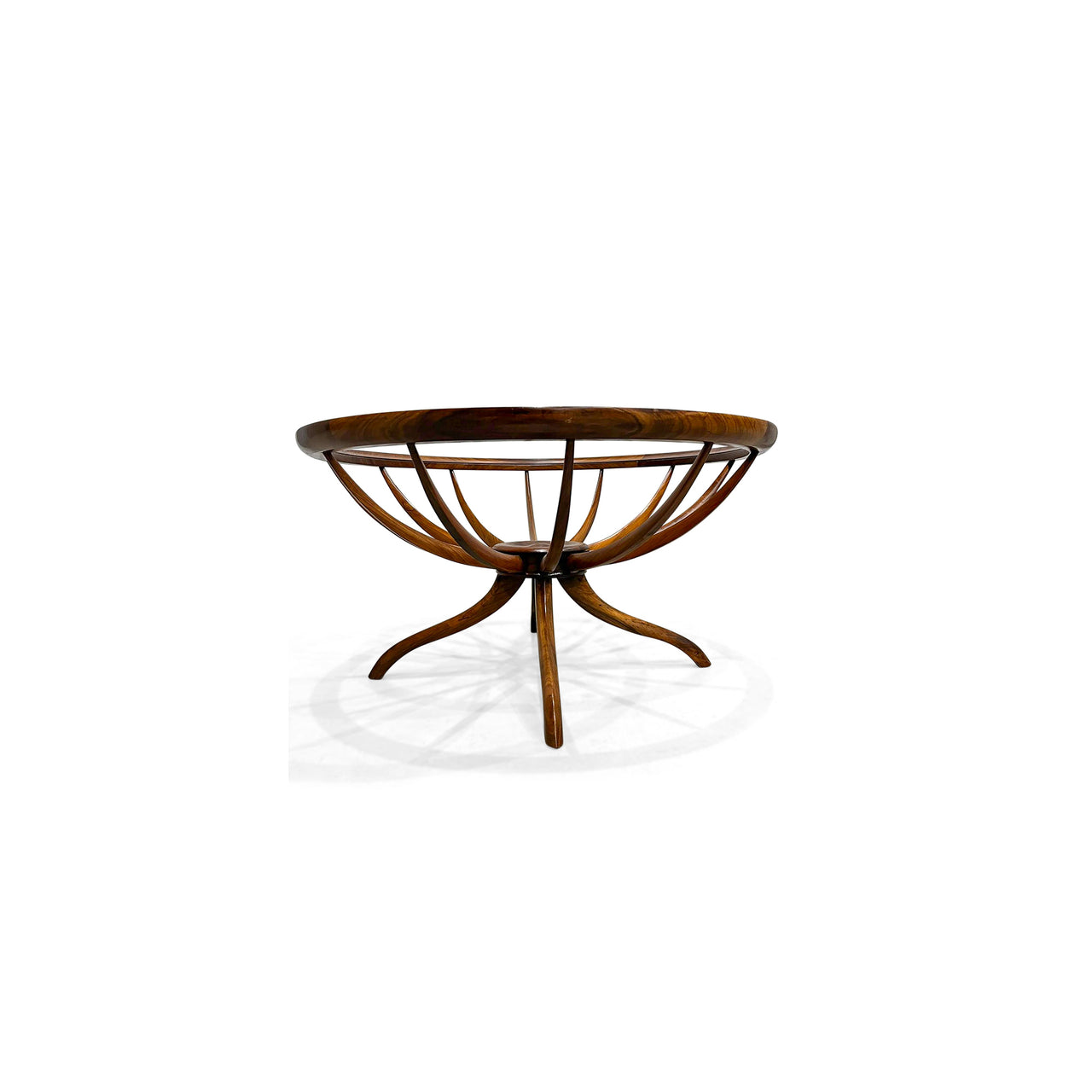 Coffee Table in Caviuna Wood by Giuseppe Scapinelli, 1950s - Lot 485