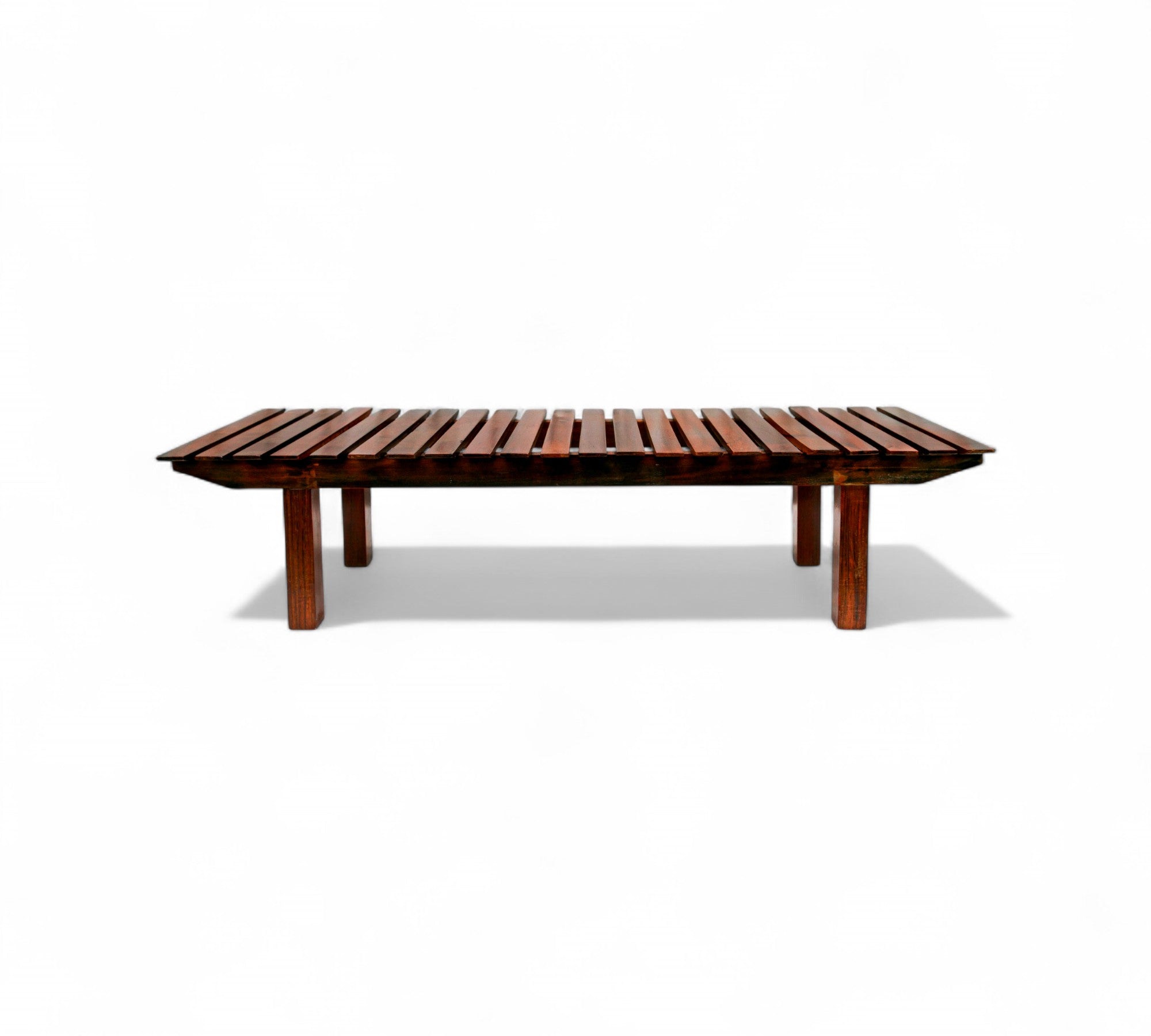 Bench in Rosewood, Unknown 1960s - Lot 419A - Found Collectibles