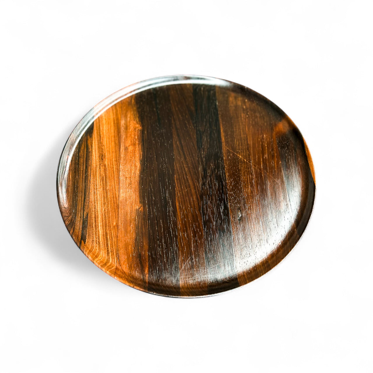 Plate in Rosewood, Tropic Art, 1960s -  Lot 275A