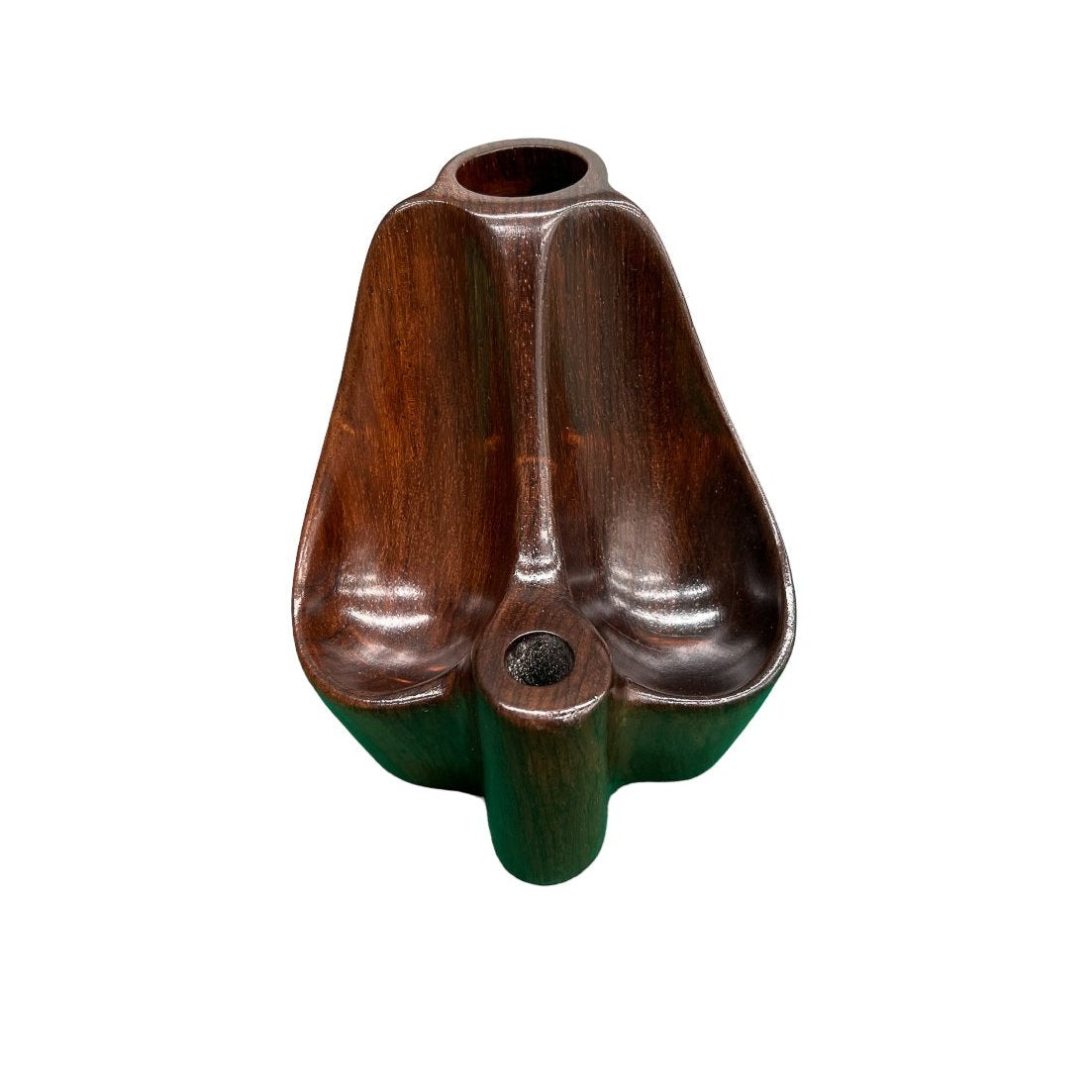 Large Pipe Holder in Hardwood by Jean Gillon, 1960’s - Lot 307