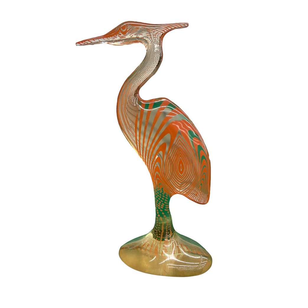 Sculpture of Heron in Resin, Abraham Palatinik, 1960 - 350