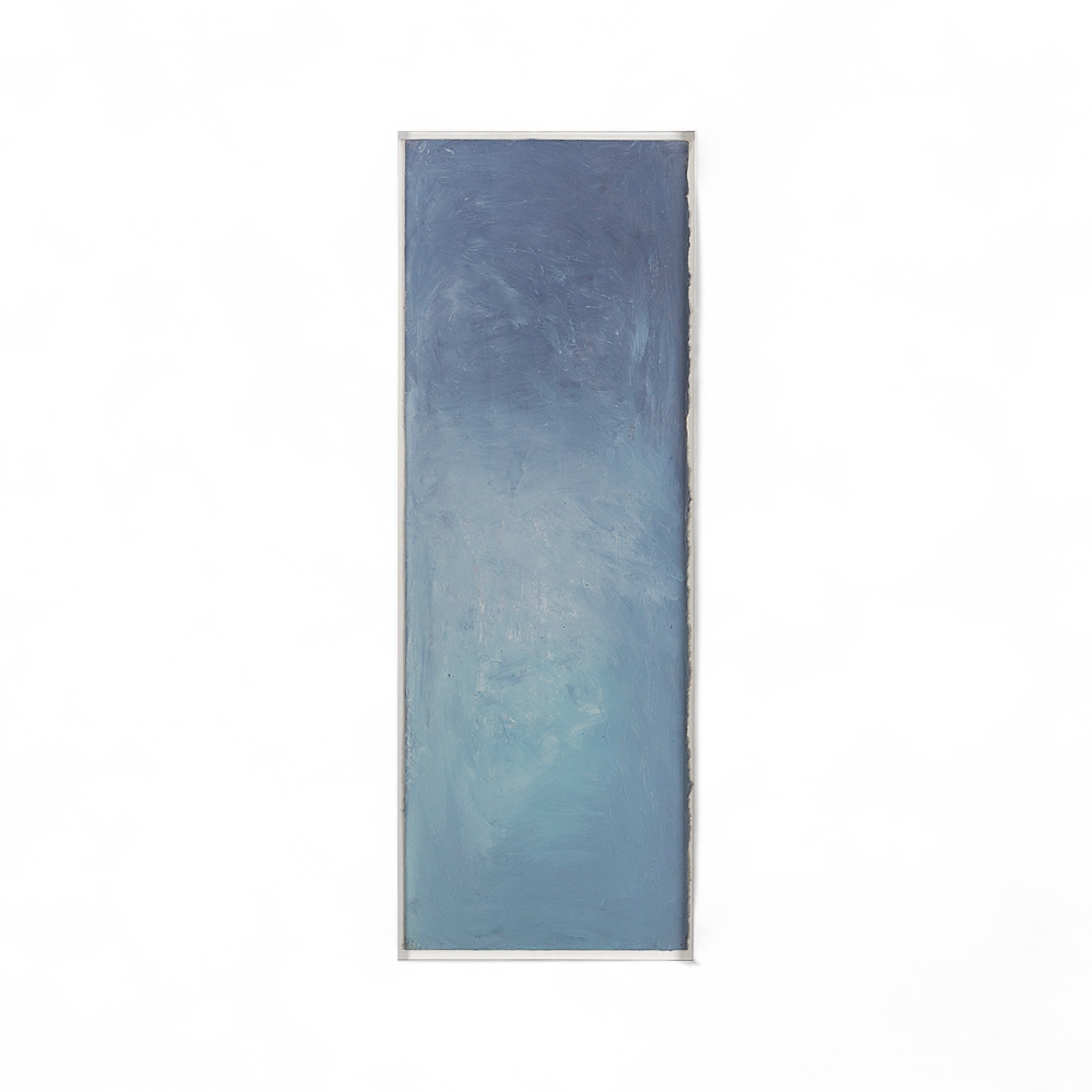 Oil on Paper, Purple Series, Susan Block, New York, 2020 - Lot A14