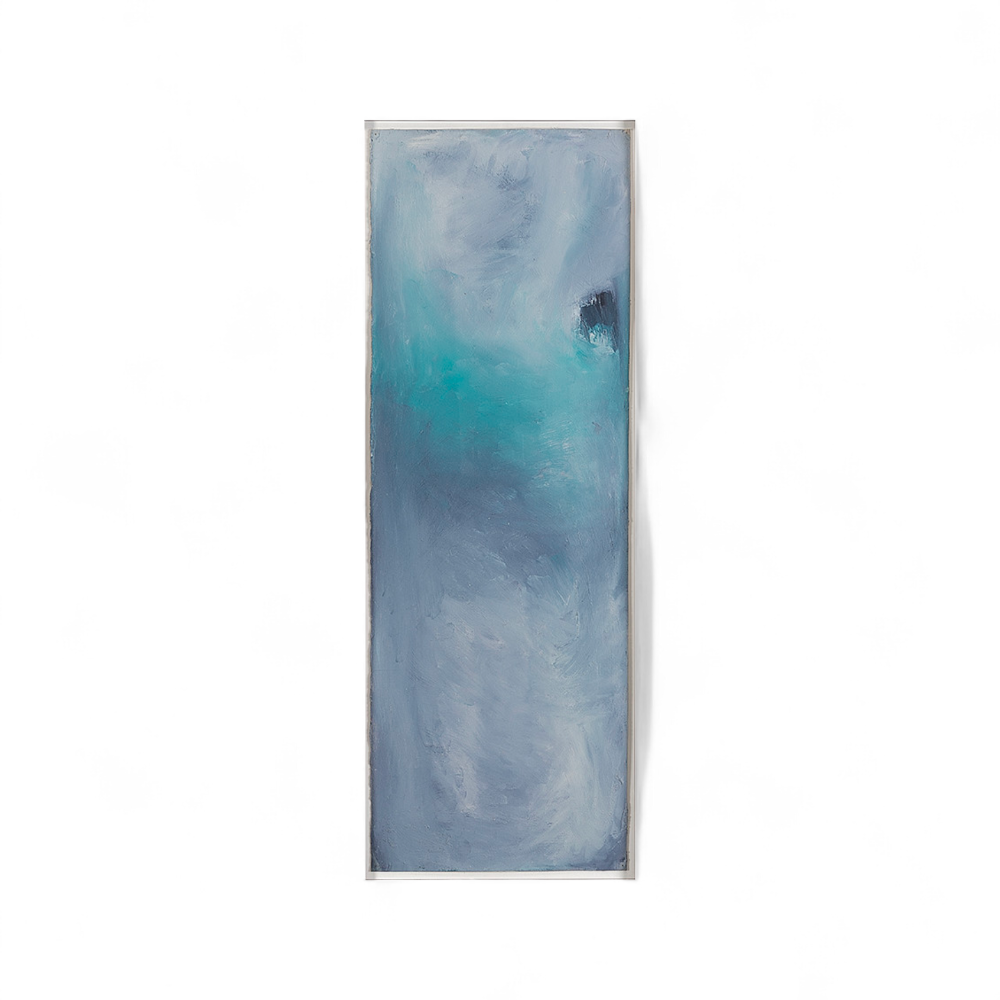 Oil on Paper, Purple Series, Susan Block, New York, 2020 - Lot A15