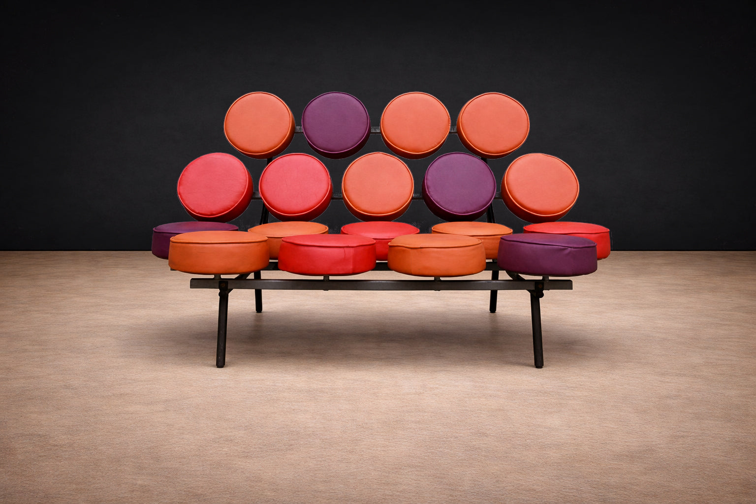 Marshmallow” Sofa, George Nelson, 1956 - Lot 418A – Found Collectibles
